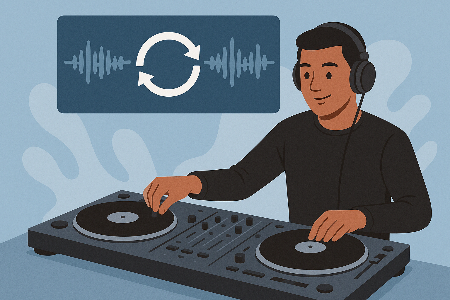 DJ optredend in een club